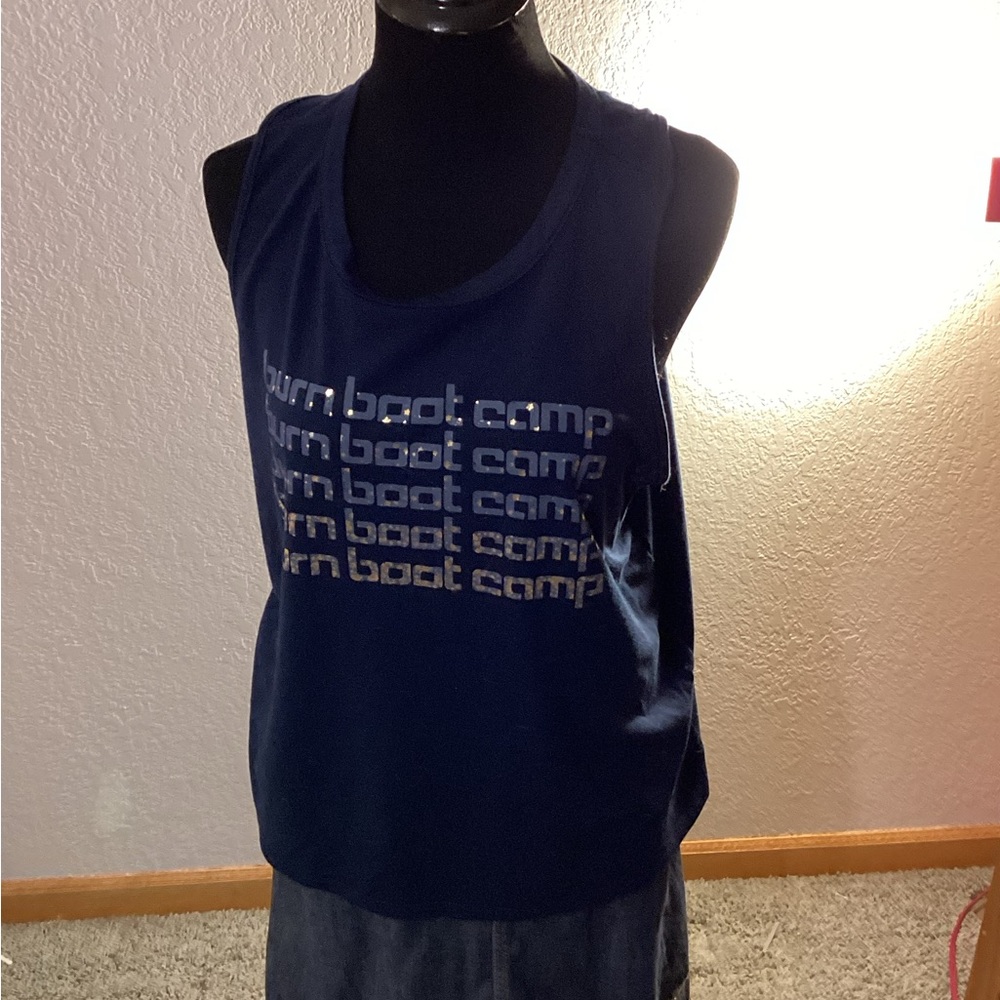 Women’s burn boot camp tank top